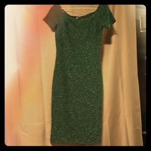 Bodycon green dress
